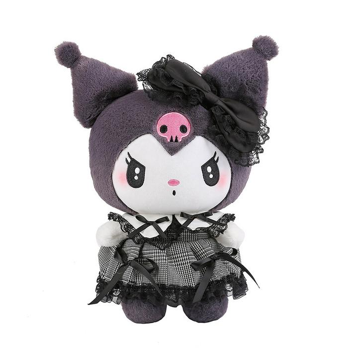 Gambar Boneka Sanrio Kuromi My Melody Pakai Dress Bahan Plush Super Soft - 50cm kuromi hit dari Happy Fun Olshop undefined Tokopedia