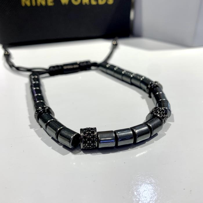 Gambar Nine Worlds Einherjar Bracelet NW-00406 - Black dari Nine Worlds undefined Tokopedia