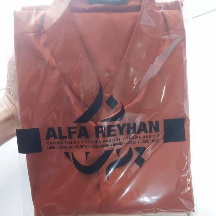 Gambar Jubah Pria Luaran | Jubah Laki Luaran Gamis Lengan Panjang Al Fareyhan - Orange, S dari Bilbarokah Store undefined Tokopedia