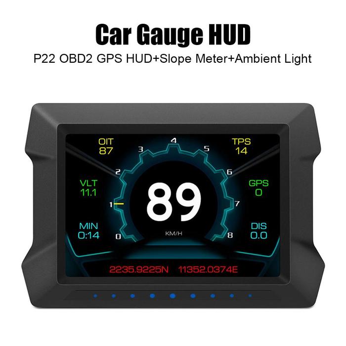 Gambar Sale Car Electronics P22 Dual System Slope Tilt Meter 2 Gps dari AutoCollection5 undefined Tokopedia