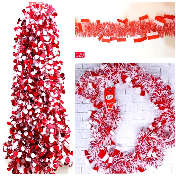 Gambar Slinger Bendera Merah Putih 17 Agustus Termurah Dekor Tinsel Grosir - MP MIX RANDOM dari MadisonShop undefined Tokopedia