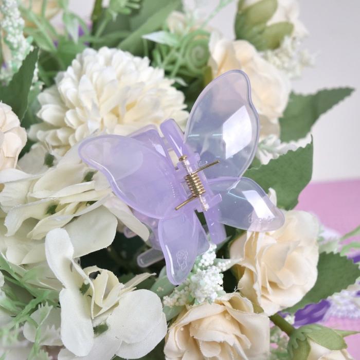 Gambar YAYANG Jedai Butterfly Haircules Jepit Kupu Gigi 4 - Jedai Butterfly - Lilac Purple dari Yayang Accesories undefined Tokopedia