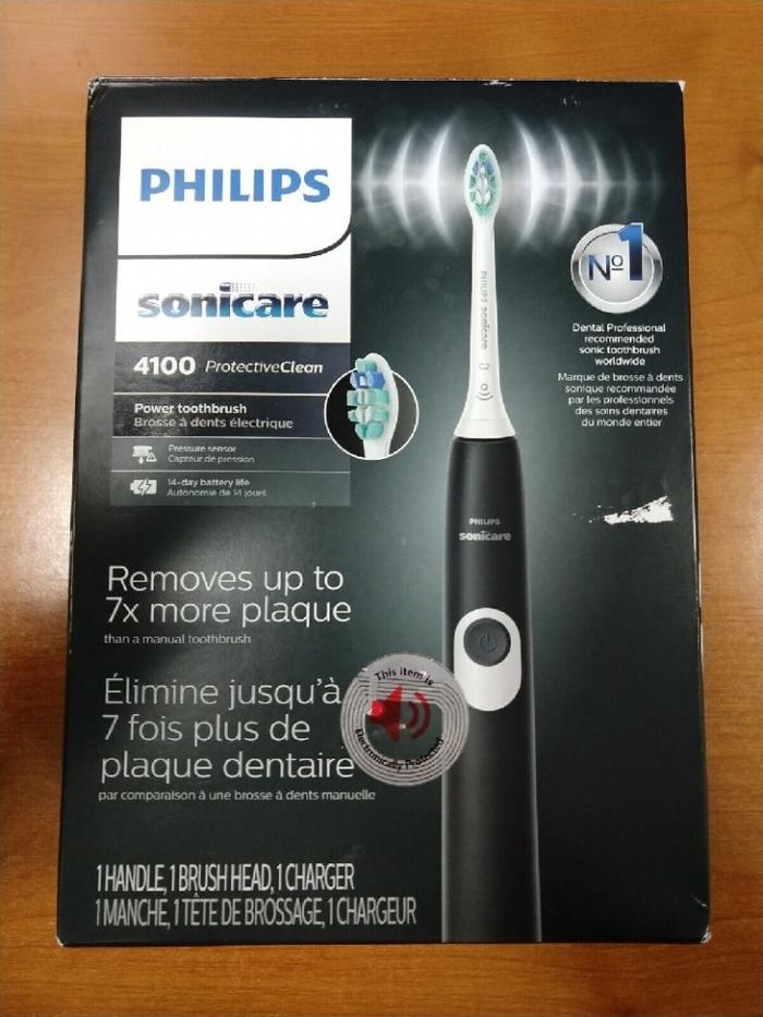 Gambar PHILIPS SONICARE 4100 Electric Toothbrush - Black dari Melissa OnlineShop undefined Tokopedia