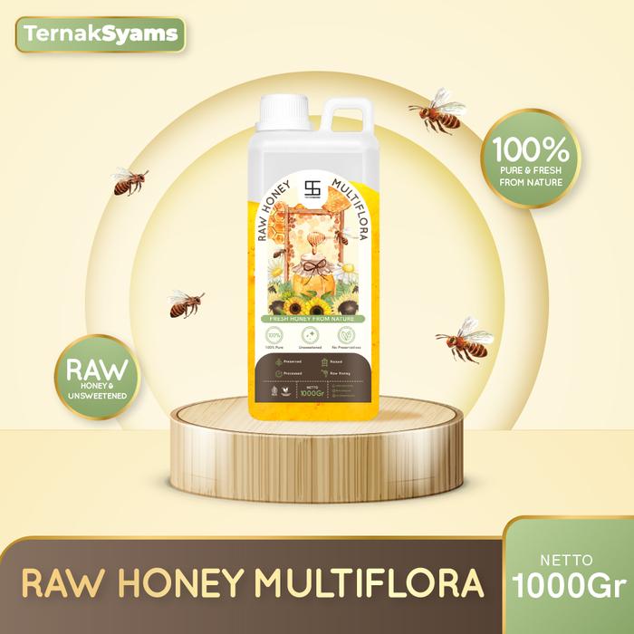 Gambar Ohmahoney - Ternak Syams Madu Murni Multiflora 1 Kilogram - Multiflora dari Goata Ternak Syams undefined Tokopedia