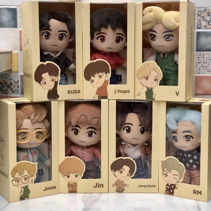 Gambar BTS Army Tiny Tan Plush Toys Boneka Full Set - 7 dari Light Of 78 undefined Tokopedia