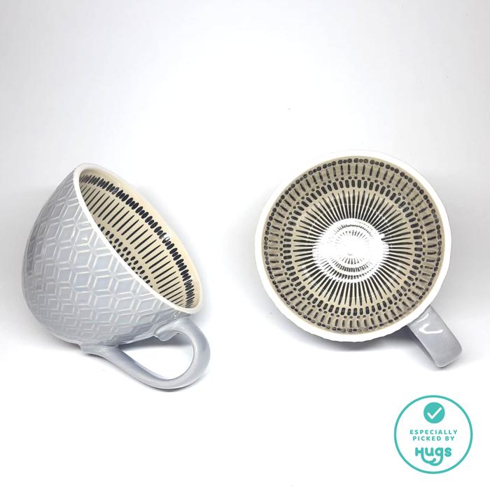 Gambar HUGS Get Well Soon Hampers, Health and Wellness Gift, Mug Keramik. - Abu Muda, Corrugated Box dari HUGS Official undefined Tokopedia