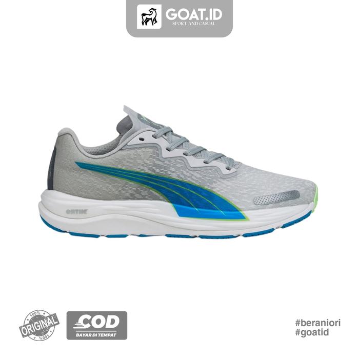 Gambar Puma Velocity Nitro 2 Wildwash Harbor Mist Sepatu Running - 40 dari Goat ID Sport undefined Tokopedia