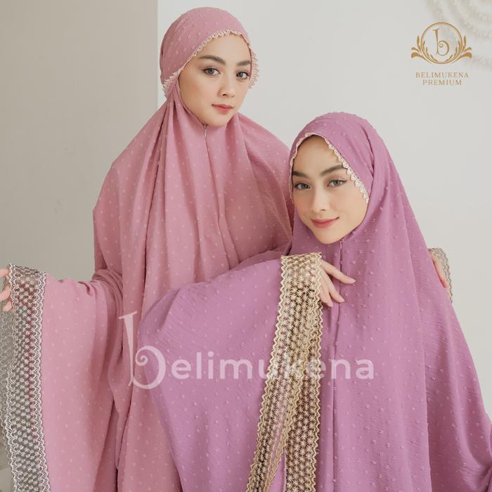 Gambar Mukena Dewasa Jumbo 3in1 Uragiri Airflow - Hitam dari yumnaa. undefined Tokopedia
