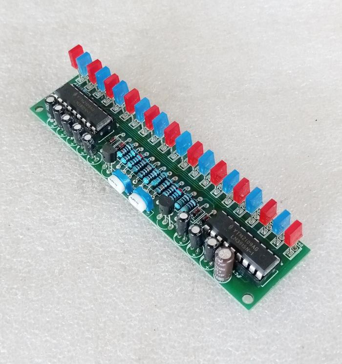 Gambar Modul Mono VU Meter LM3915 Dot & Bar Audio Analizer - v-1 led kotak dari mel store jombang undefined Tokopedia