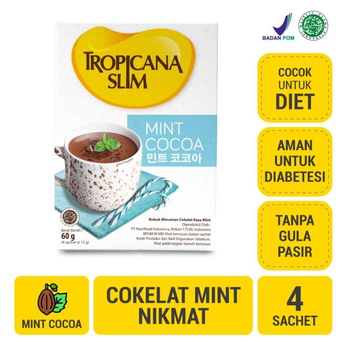 Gambar Tropicana Slim white/souffle/avocado coffee orange/mint/caramel cocoa - MINTCOCOA4S dari WORTHY SHOP JKT undefined Tokopedia