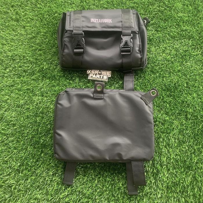 Jual Side Bag XSR 155 Tas Jas Hujan XSR 155 Sepasang Blkng Kab