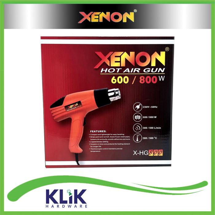 Gambar Xenon Mesin Heat Gun Hot Air Gun - Pistol Pemanas 800 Watt HG800 - HG800 dari KLiK Hardware undefined Tokopedia