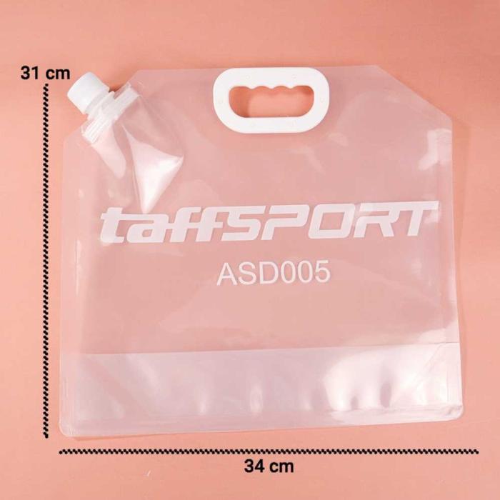 Gambar WATER BAG KANTONG TAS AIR 5 LITER UTK CAMPING TRAVELLING HIKING - 5 LITER (PUTIH) dari Bro&SisStore undefined Tokopedia