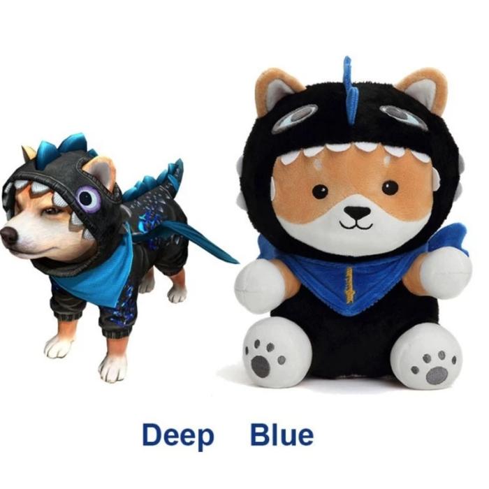 Gambar Boneka Free Fire Warna Hijau dan Biru - deep blue dari razden shop undefined Tokopedia