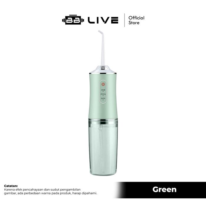 Gambar BBLIVE Oral Irrigantor Semprotan Pembersih Gigi Smart Electric - Hijau dari BBLIVE_SHOP undefined Tokopedia