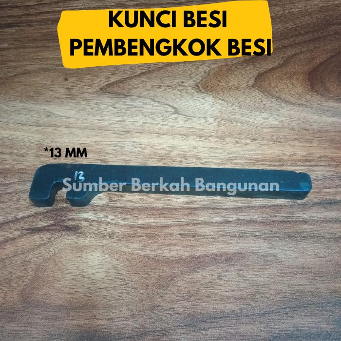 Gambar KUNCI BESI BETON BEHEL SANGAT TEBAL ANTI PATAH BENGKOK 6 8 12 16 MM - 13mm dari Sumber Berkah Bangunan undefined Tokopedia