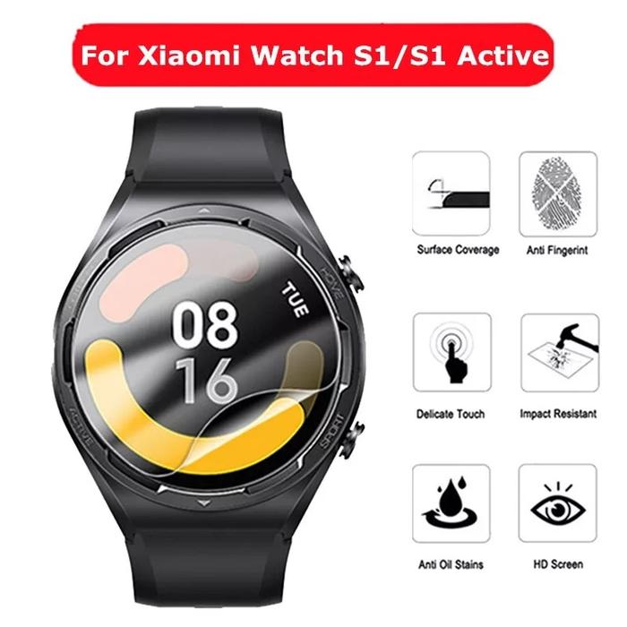 XIAOMI MI WATCH S1 MI WATCH S1 ACTIVE Hydrogel Anti Gores JELLY MI WATCH  S1, CLEAR