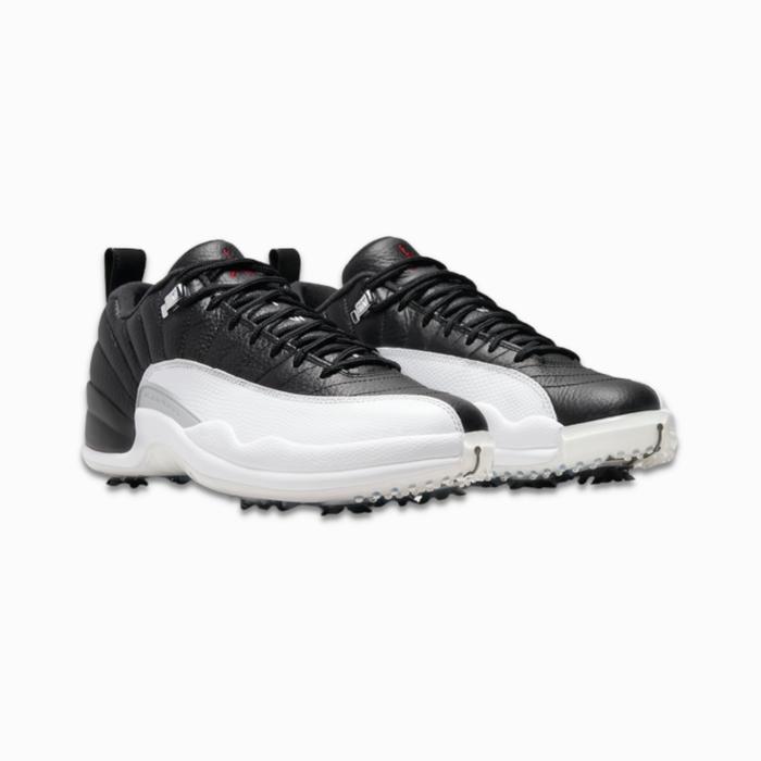 Jual Air Jordan 12 Low Golf White Black Playoff (Original 100