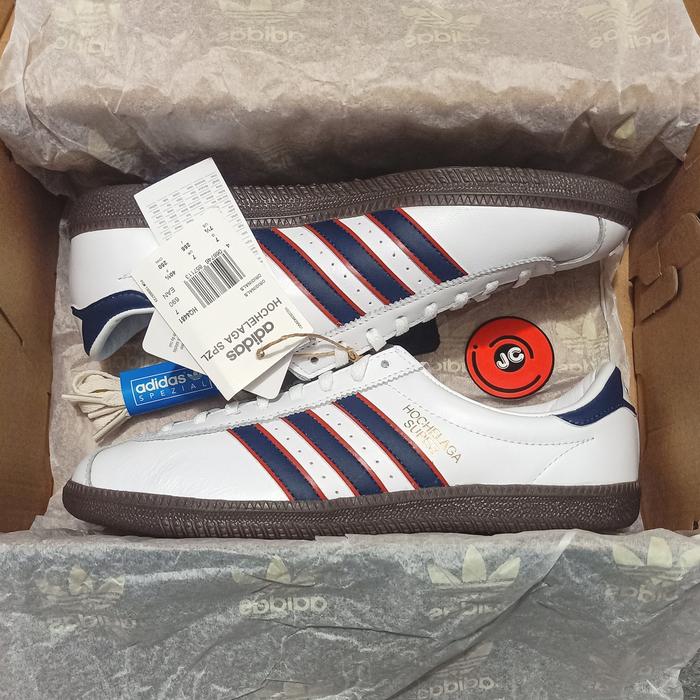 Adidas Originals Adidas White Blue And Orange Sepatu Sneakers