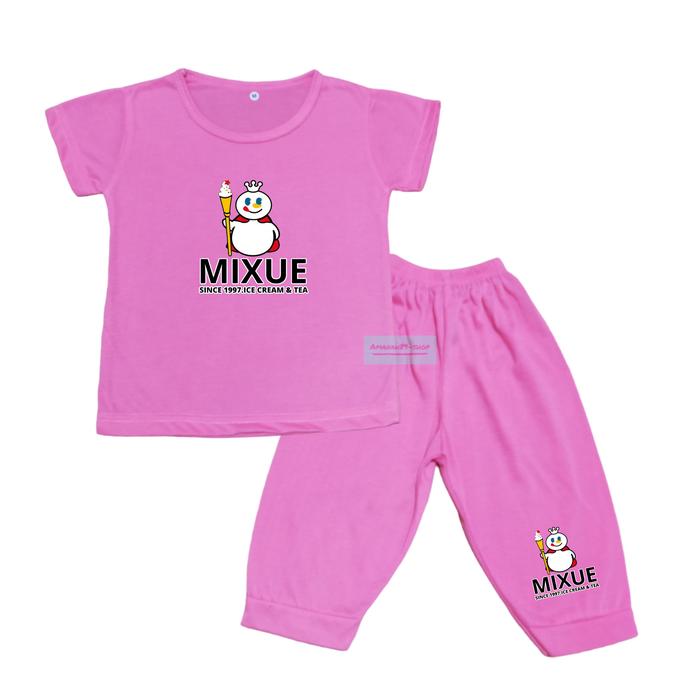 Gambar Baju Anak Perempuan Dan Laki laki Viral kekinian Terbaru MIXUE - Pink, L dari Ocean Store01 undefined Tokopedia