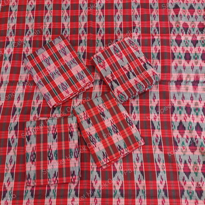 Gambar Kain Sarung Tajung Palembang Katun Antik - 001 dari Songket Cek Onah undefined Tokopedia