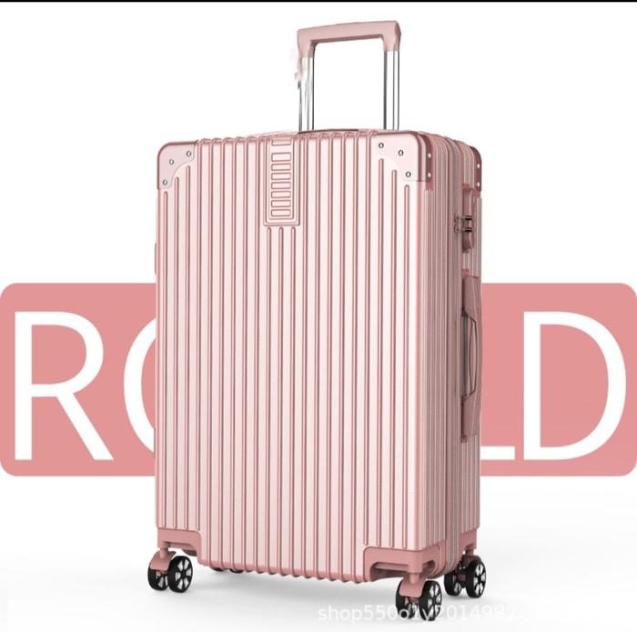 Gambar Koper Kabin & Bagasi 20 Inch 24 Inch 28 Inch London Series Rose Gold - ROSE GOLD, 20 INCHI dari Koper Juara undefined Tokopedia