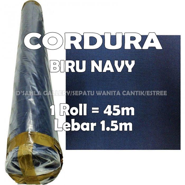 Gambar Bahan Kain Cordura Condura Bahan Tas Tenda Ransel Harga Roll - Biru dari D'Sahla Gallery undefined Tokopedia