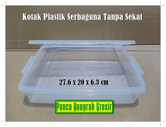 Gambar Kotak Plastik Storage Box 3 Sekat Besar Petty Cash Uang Kas Kuno Koin - Tanpa Sekat dari Panca Anugrah Grosir undefined Tokopedia