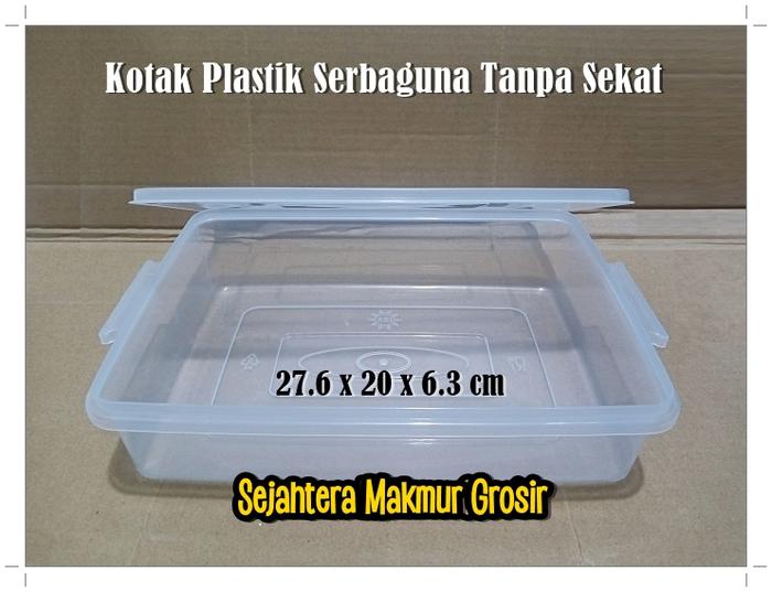 Gambar Kotak Plastik Penyimpanan Container Box Aksesoris Perkakas 18 Sekat - Tampa Sekat dari Sejahtera Makmur Grosir undefined Tokopedia