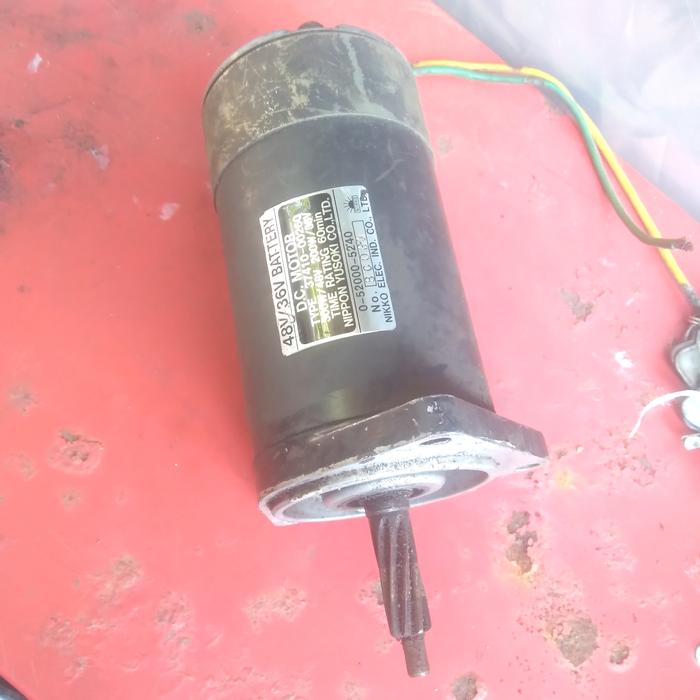 Gambar Dc Motor Nippon Yusoki 48V 300W Bekas Copotan Motor Porklip dari super Seconds11 undefined Tokopedia