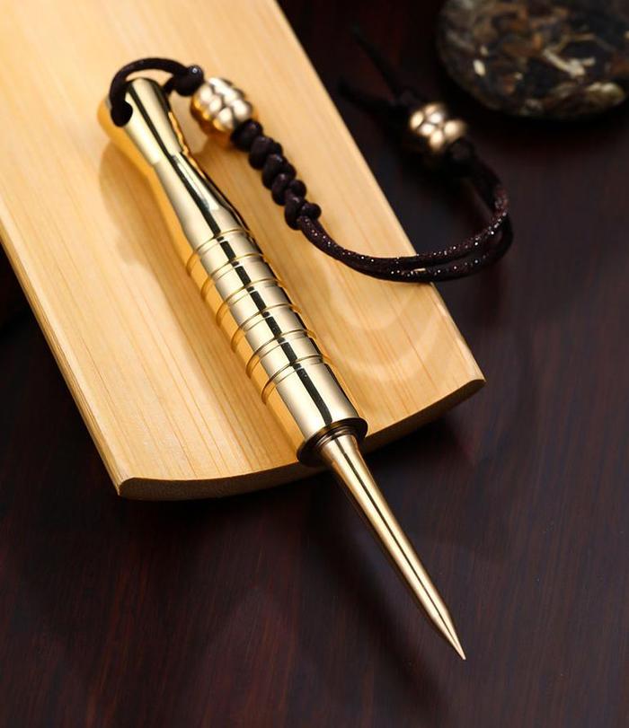 Gambar 1 Piece Brass Edc Tool Hand Tool dari ClaraSweep undefined Tokopedia