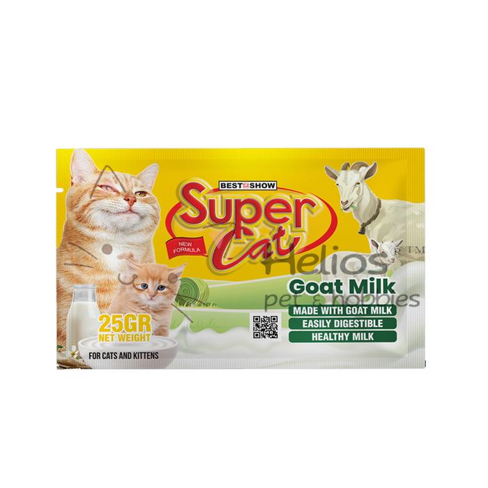 Gambar Best In Show SuperCat Milk Susu Kucing Bubuk Sachet 25 gr - Goat Milk dari Helios Pet And Hobbies undefined Tokopedia