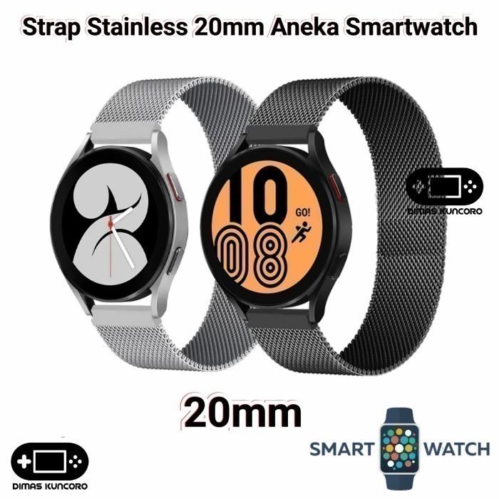 Jual Strap Stainless 20mm tali jam tangan steel garmin approach