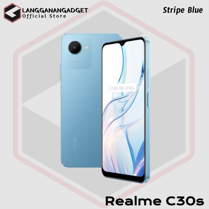 Gambar Realme C30s 4/64 Termurah • Garansi Resmi Realme Indonesia • - Stripe Blue dari LanggananGadget undefined Tokopedia