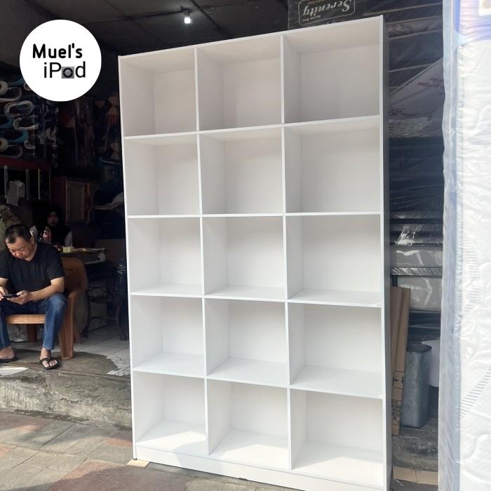 Gambar lemari rak kotak 15 dari Usaha Jaya Furniture undefined Tokopedia