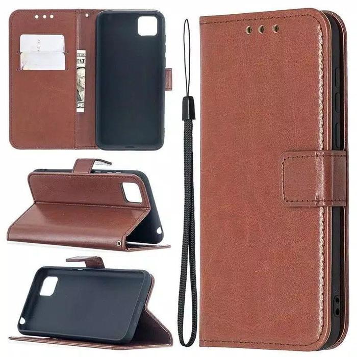 Gambar FLIP CASE XIAOMI MI MAX 3  FLIP DOMPET KULIT HANDPHONE - Cokelat dari MULTI ACC_NEW undefined Tokopedia