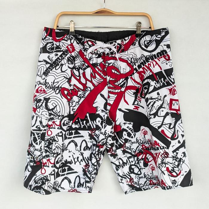 Gambar MEN PANT CELANA PANTAI SURFING CELANA SANTAI RINGAN NYAMAN - Merah putih, 38 dari Joli Jolie ID_NEW undefined Tokopedia