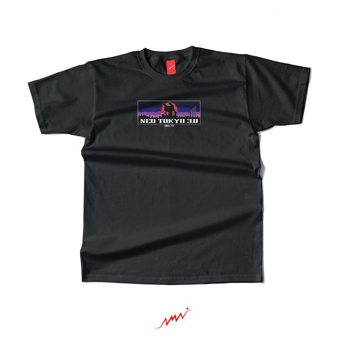 Gambar T-shirt Kaos Anime Neon Genesis Evangelion - Neo Tokyo 3.0 by Amai.co - Hitam - Type A, S - MEDIUM dari Waifuku Japan undefined Tokopedia