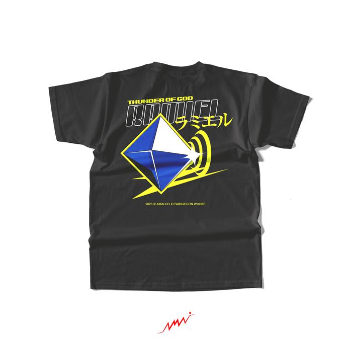 Jual T-shirt Kaos Anime Evangelion - Thunder of God Ramiel by Amai.co ...