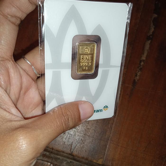 Gambar logam mulia antam dan mini gold - Antam 3 gram dari IPITGUSTIANI undefined Tokopedia