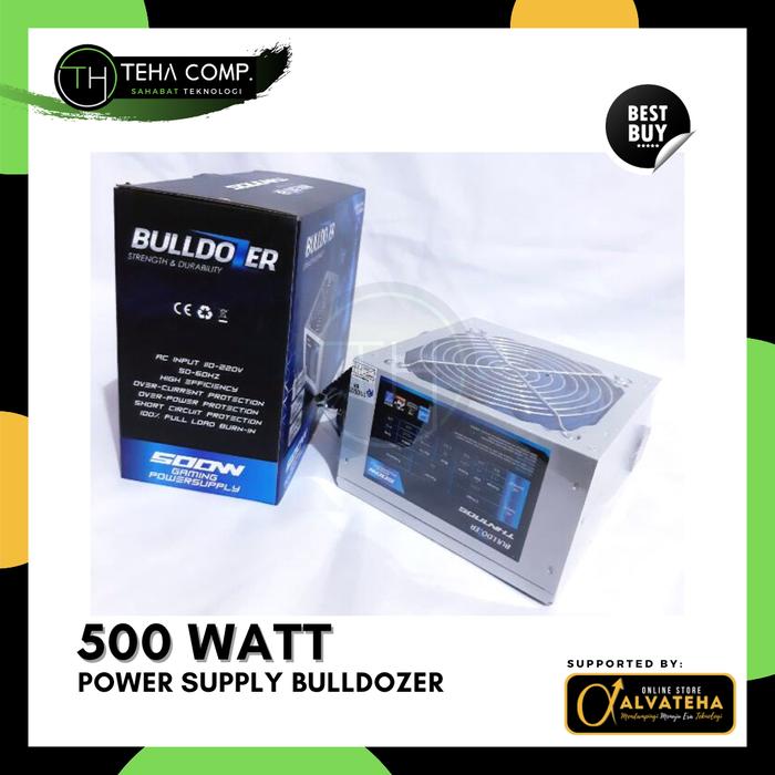 Gambar Power Supply PC Komputer 500W PSU CPU Murah Berkualitas Bergaransi - Bulldozer 500W dari Teha OL Store undefined Tokopedia
