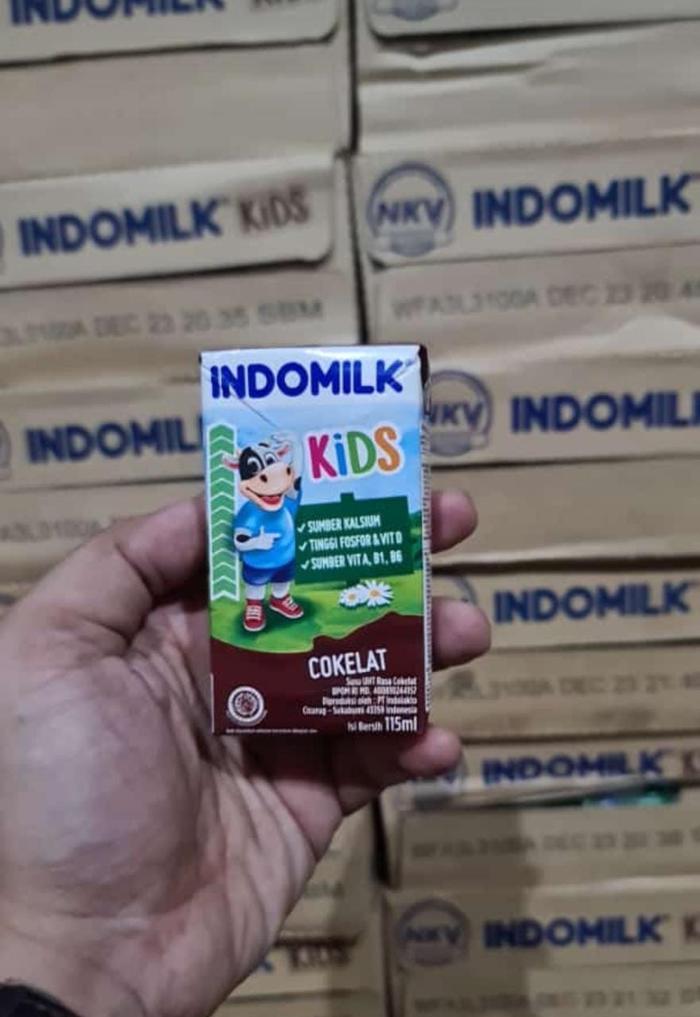 Gambar susu indomilk kids 115ml isi 40pcs per dus - COKELAT dari PT INDO CEMERLANG BERJAYA undefined Tokopedia
