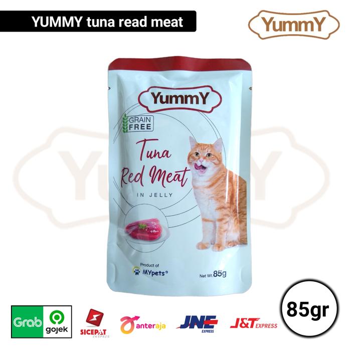 Gambar Yummy Pouch 85gr makanan basah kucing yummy - KITTEN TUN SAL dari GERLONG PETSHOP undefined 5 Tokopedia