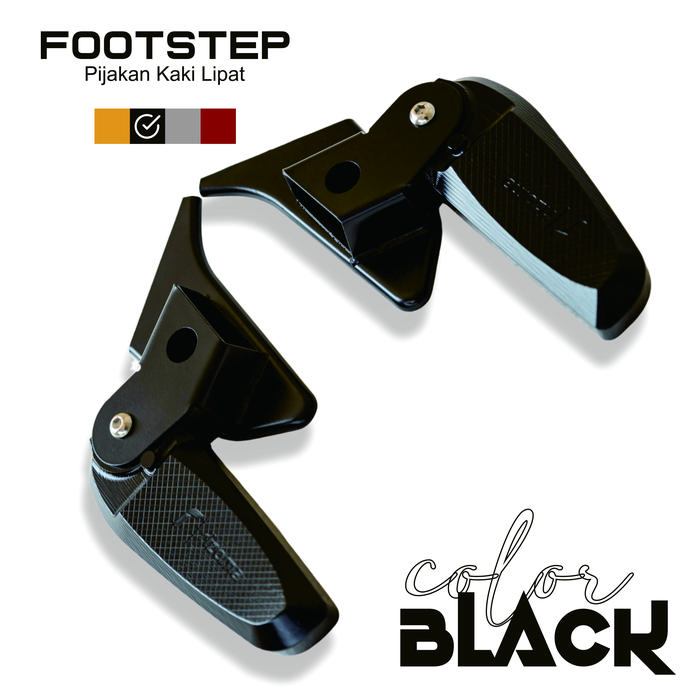 Gambar Footstep Rizoma Vespa Sprint Primavera Pijakan Kaki Lipat - Black dari Legend Motor Shop Id undefined Tokopedia