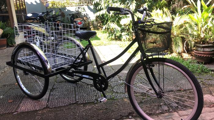 Gambar SEPEDA RODA TIGA DEWASA KARGO - CTBKeranjang dari McGearOfficial undefined Tokopedia