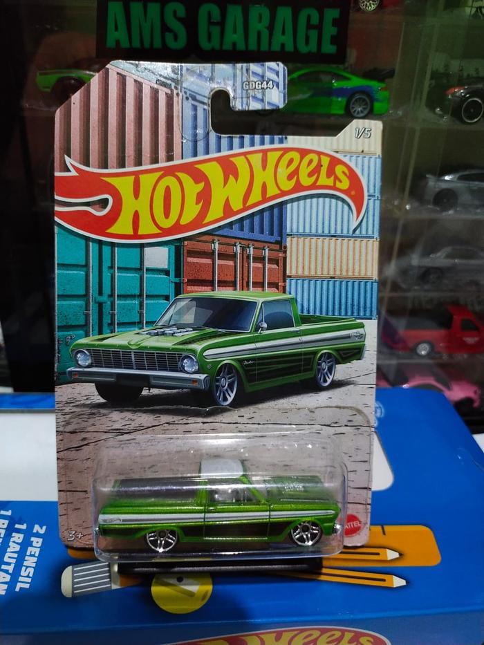 2011 Hot Wheels '65 Ford Ranchero Diecast Car - Classic Collectible Toy - View #2