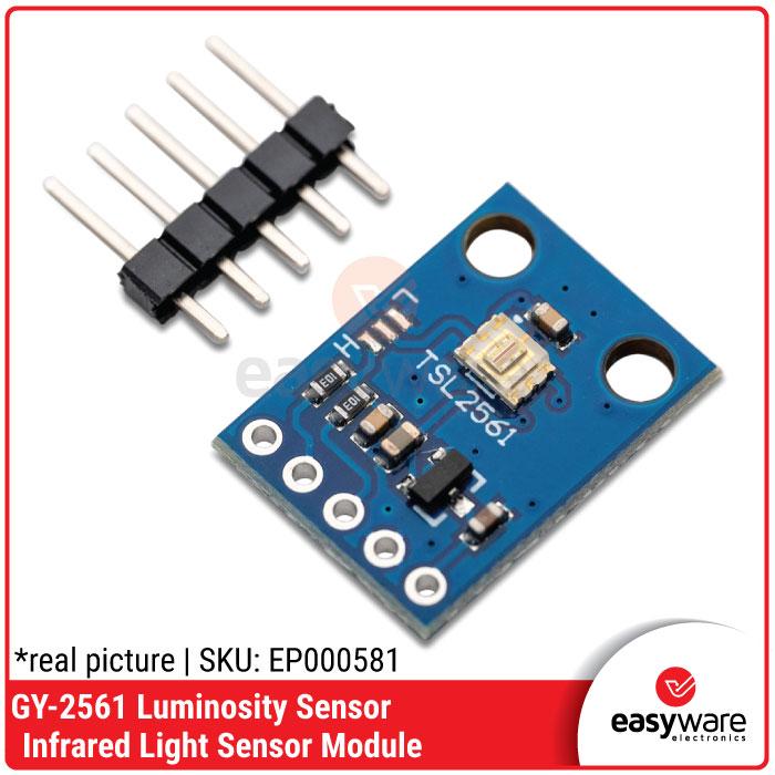 Jual GY-2561 TSL2561 Luminosity Sensor Breakout Infrared Light Sensor ...