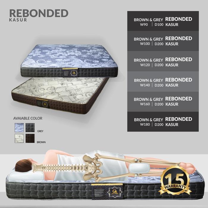 Gambar KASUR REBONDED ORTHOPEDIC MURAH DAN BERKUALITAS - 90 dari Furnicrafts Store undefined Tokopedia
