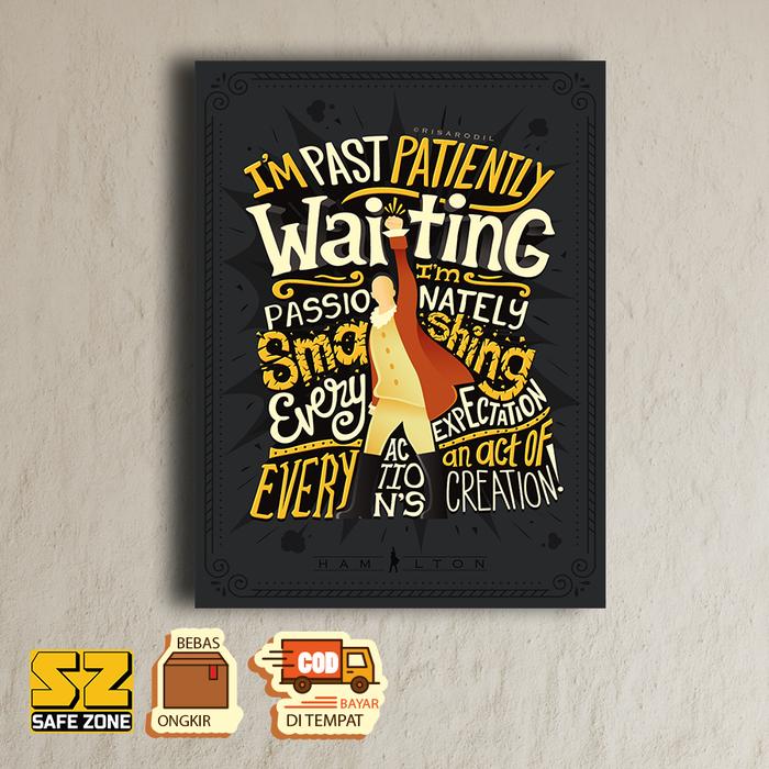 Gambar Wall Decor pajangan dinding poster kata kata motivasi ukuran 20x15cm - A dari safe id undefined Tokopedia