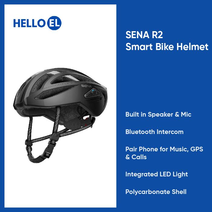 Jual SENA R2 Smart Built in Microphone Speaker Road Bike Helmet